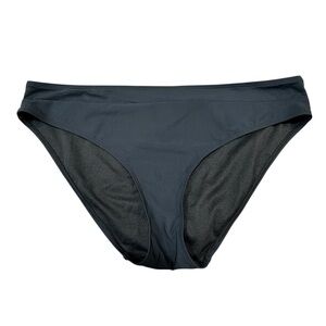 Accessorize London Women’s Bikini Bottom Black Swimwear Size 12